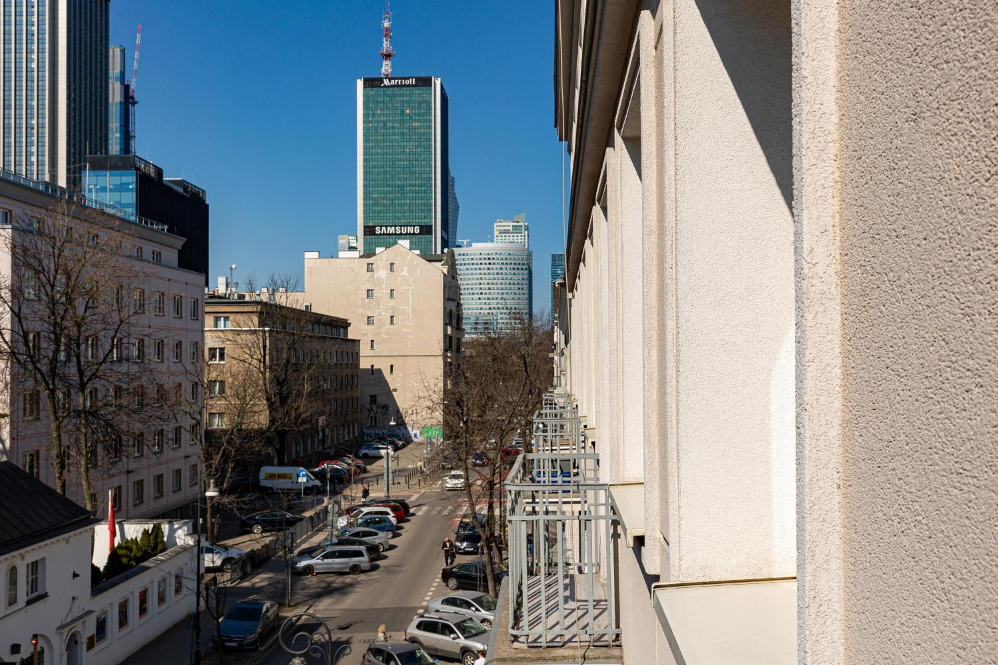 Central Apartment Emilii Plater By Noclegi Renters Варшава Экстерьер фото